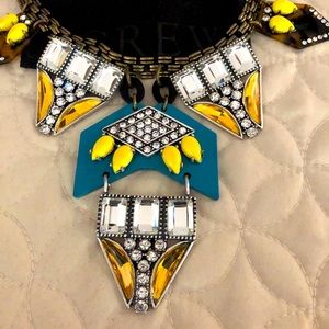 Butterfly statement necklace